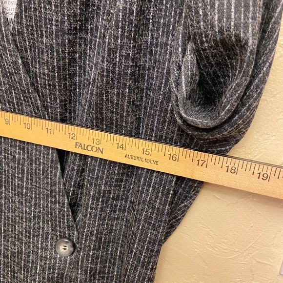 NWT Connected Apparel Pinstripe Pull-on Knit Business Dress - Picture 9 of 16